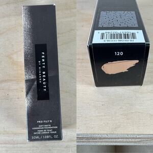 Fenty Beauty Pro Filt’r Soft Matte Longwear Liquid Foundation #120 ~ 1.08 fl oz